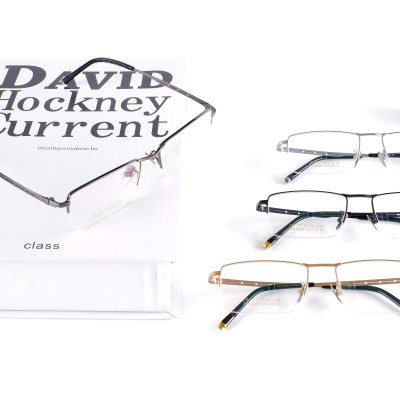 Gọng kính titanium thời trang nam siêu nhẹ siêu bền OURESS sw10006