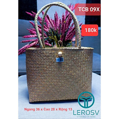 TÚI CỎ BÀNG THỜI TRANG LEROSV ECO