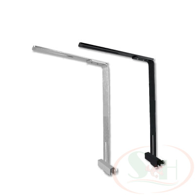 Giá chân treo đèn OEM chữ L dẹp hợp kim nhôm kẹp thành hồ bể cá tép thủy sinh