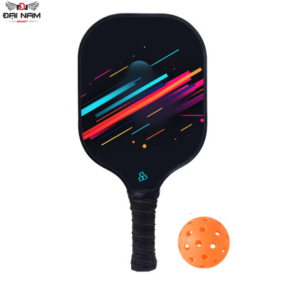 Bộ 2 Vợt Pickleball Sợi Carbon Cao Cấp Tubao Hàng Chính Hãng + Kèm Túi Chống Sốc Và 4 Bóng
