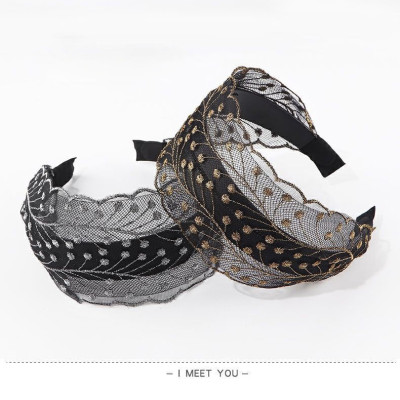 Bờm ren lưới bản to cá tính BN123 và các mẫu khác