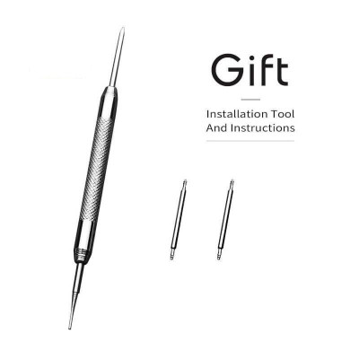 Dây Đồng Hồ Da Cá Sấu Thật Màu Nâu Đen 