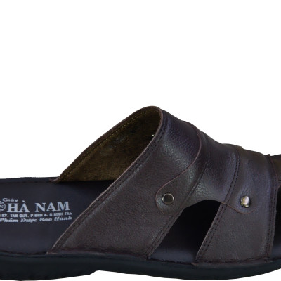 Dép bít mũi nam da bò thật HÀ NAM cao cấp GSB2041