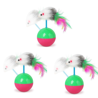 Đồ Chơi Bóng Lật Đật Tương Tác Phản Xạ Nhanh Cho Mèo 