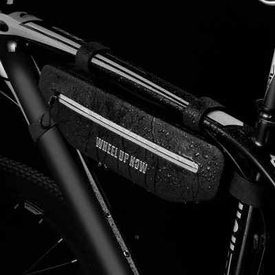 Túi đựng đồ gắn khung xe đạp dạng ống chất liệu nylon cao cấp