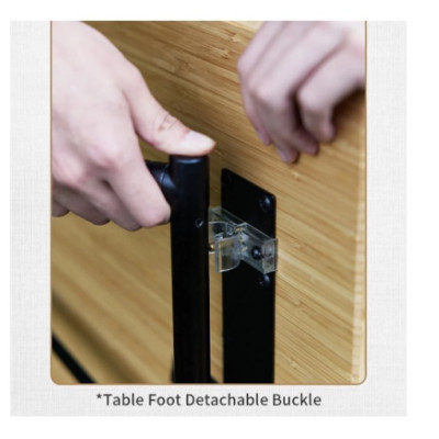 Bàn gỗ tre Vintage size to NatureHike NH22JU012