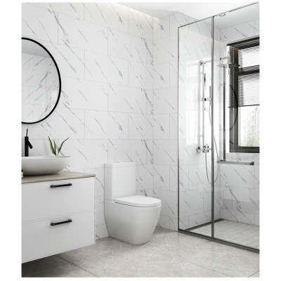 Bộ 10 Tấm Xốp Dán Tường 3D PVC Lá Hồng 60x30cm Keo Sẵn Dày 2,5mm Cao Cấp, Sang trọng