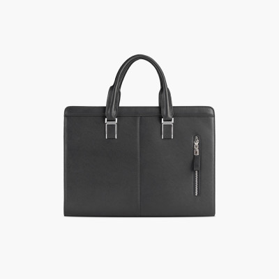 Túi Xách, Cặp Thời Trang Công Sở Nam Da Bò Sanffiano Cao Cấp CDX11 Đen