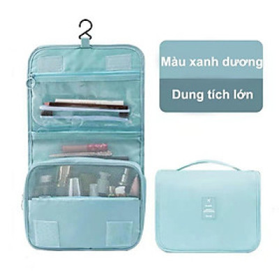 Túi Đựng Mỹ Phẩm Đồ Cá Nhân Du Lịch Đa Năng Có Móc Treo Tiện Lợi (Hàng Có Sẵn) Đủ 3 Màu Lựa Chọn