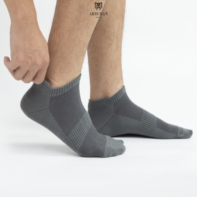 Tất - Vớ Nam Cổ Ngắn Basic Cao Cấp Nhiều Màu Dệt Từ Sợi Tre - Kháng Khuẩn, Thấm Hút, Thoáng Mát, Ngăn Mùi gấp 4 lần tất thường