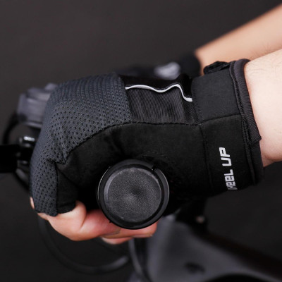 Găng tay thể thao Wheel UpSummer đi xe đạp nửa ngón chống nắng, chống trượt , giảm sốc