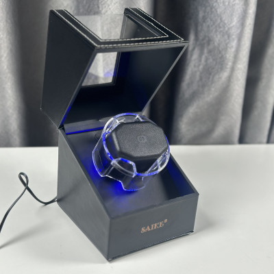 Hộp xoay 1 dáng nghiêng Saike có đèn