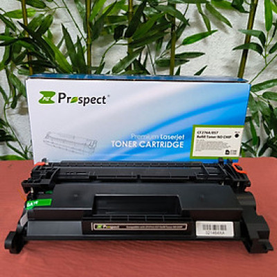 Hộp mực 76A 057 PROSPECT KHÔNG CHIP Có lỗ đổ mực cho máy in HP M404n, M428DW Canon LBP 223dw/ 226dw - Hàng chính hãng