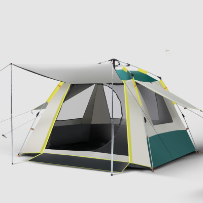 Lều Cắm Trại Du Lịch Tự Bung Gập Gọn 3 Đến 4 Người Siêu Chống Nắng Và Mưa Đại Nam Sport + Kèm Tấm Phủ Nóc Lều