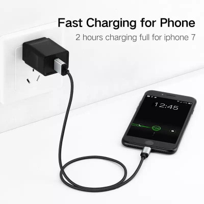Ugreen UG40987US199TK 2M màu Đen Cáp Lightning sạc + truyền dữ liệu cho iPhone - HÀNG CHÍNH HÃNG