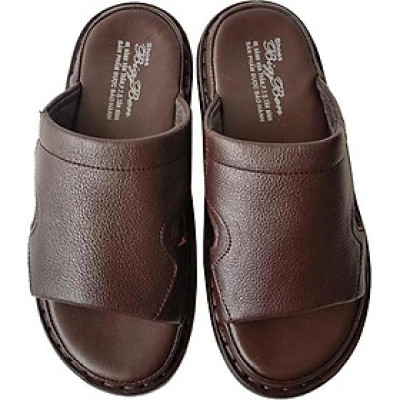 Dép Nam BIGGBEN Da Bò Thật Cao Cấp DN168