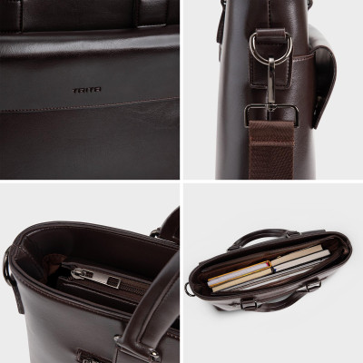 Cặp công sở Trita ( Thời trang nam đa năng - Cặp da TCA23 )