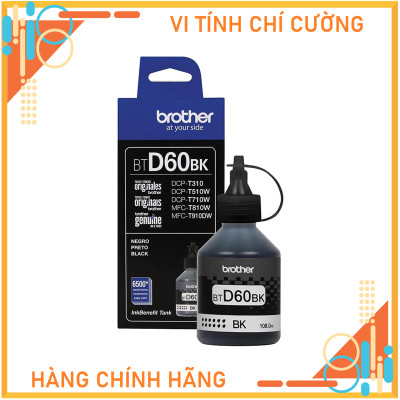 Mực In Brother BTD60BK - Hàng Chính Hãng
