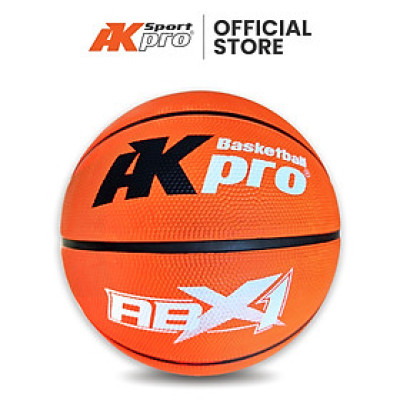 Bóng rổ Cao su AKpro ABX1 - màu Cam