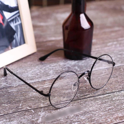 Gọng kính kim loại Mắt tròn xoe - Kính tròn ngố