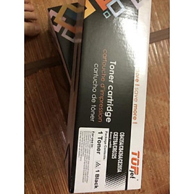 Hộp mực Topjet dùng cho máy in Hp laser Jet P1004/1005/1006/1505/1522/1505/1506/canon 6000/3010 - Hàng Chính Hãng
