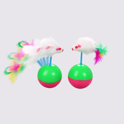 Đồ Chơi Bóng Lật Đật Tương Tác Phản Xạ Nhanh Cho Mèo 