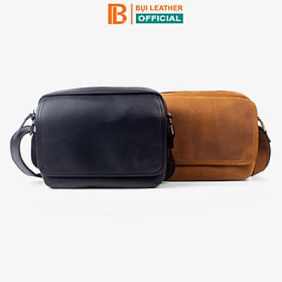 Túi đeo chéo nam Jupiter Bụi Leather DC110 - Da bò thật cao cấp - Bảo hành 12 tháng