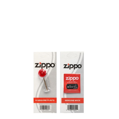 Combo 4 sản phẩm : Bật lửa Zippo Armor Brushed Chrome 162+Xăng+Đá+Bấc