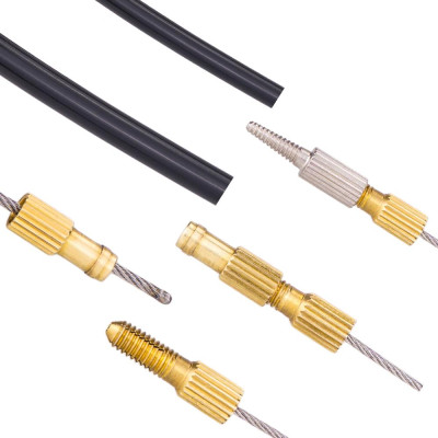 Dây cáp thắng xe đạp leo núi bằng thép không gỉ, được bọc polyme làm giảm khả năng chống trượt