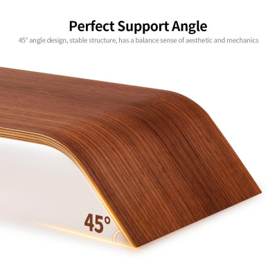 Giá đỡ máy tính xách tay bằng gỗ SAMDI có khả năng chịu lực mạnh