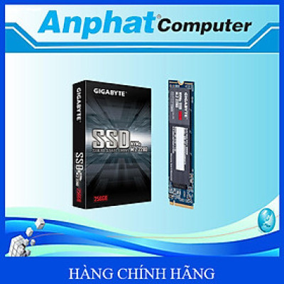 Ổ Cứng SSD Gigabyte NVMe PCIe 256Gb (GP-GSM2NE3256GNTD /Gen3x4 M2.2280/ 1700MB/s/ 1100MB/s) – Hàng Chính Hãng