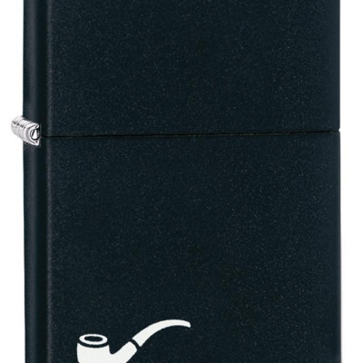 Bật Lửa Zippo Black Matte Pipe 218PL