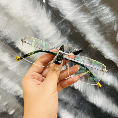 Gọng kính titanium thời trang nam siêu nhẹ siêu bền OURESS sw10001