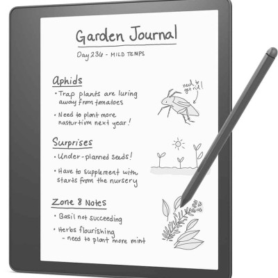 Máy đọc sách Kindle Scribe – thế hệ đầu tiên có thể đọc và viết, màn hình 10,2” 300PPI, đèn vàng warmlight, bộ nhớ 16-64GB, đồng bộ dữ liệu qua Microsoft Word - hàng nhập khẩu