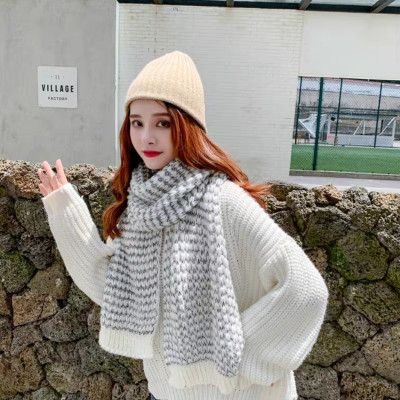 Khăn choàng quàng cổ len giữ ấm cao cấp đẹp sang trọng nam.nữ thời trang Hàn Quốc dona23112201