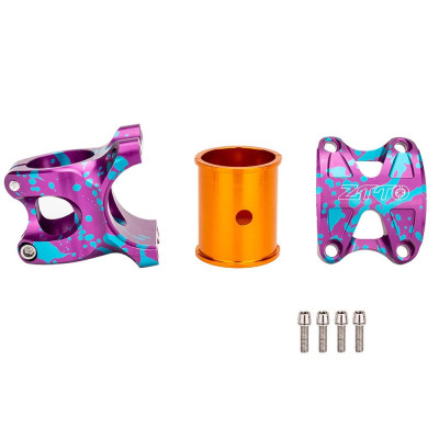 ZTTO Bike Stem 31.8/35mm Lightweight Bicycle Short Handlebar Stem Aluminum Alloy for BMX MTB Mountain Road Bike