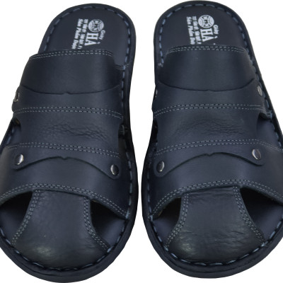 Dép bít mũi nam da bò thật HÀ NAM cao cấp GSB2043