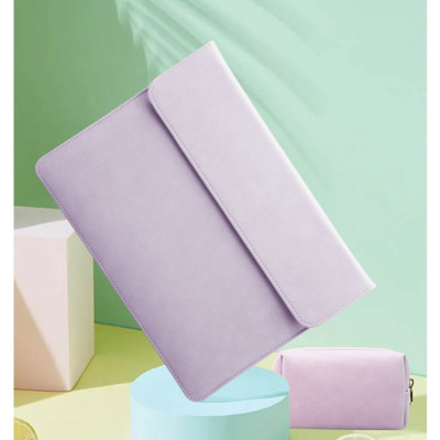 Bao da chống sốc cho máy tính laptop, surface kèm ví đựng sạc chuột