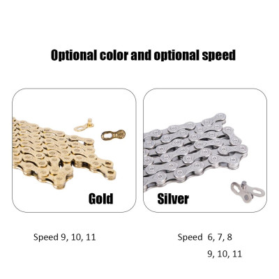 Bộ xích xe đạp leo núi, Chất liệu kim loại chống gỉ sét, giảm mài mòn