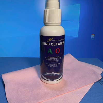 Nước xịt rửa mắt kính chuyên dụng 50ml TẶNG KHĂN LAU