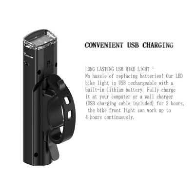 Đèn Trước Xe Đạp Cảm Biến Thông Minh Không Thấm Nước Có Thể Sạc Lại