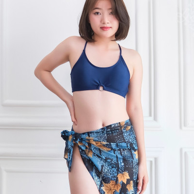 Khăn quấn đi biển đa năng LMcation Vera - Rừng xanh