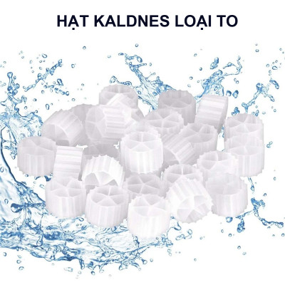 1KG Hạt Kaldnes LOẠI TO vật liệu lọc nước bể cá, tạo oxy hồ thủy sinh cao cấp 