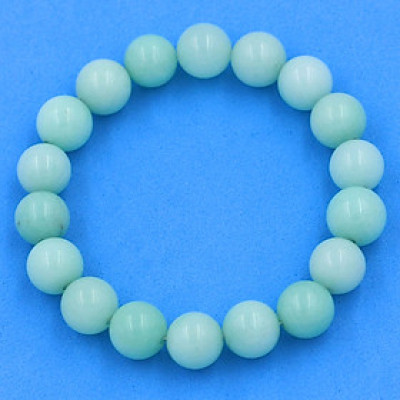 [Mệnh Mộc, Hỏa] Vòng Tay Chuỗi Hạt Đá Ngọc Bích Xanh 10 Ly 18 Hạt
