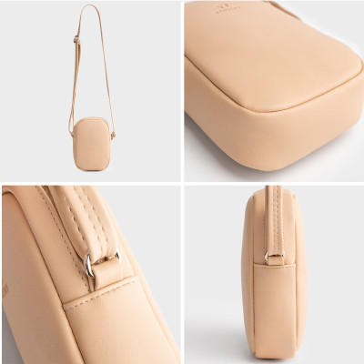 Túi Yuumy ( Thời trang nữ mini dáng đứng - Túi đeo chéo da Seasand YN259 )