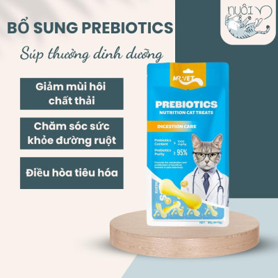 [Giá sỉ] Súp Thưởng Cho Mèo MR.VET có Omega 3, Prebiotics, Taurine-Hỗ Trợ Tiêu Hóa,Sức Khỏe Tim Mạch