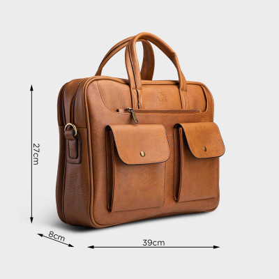 Cặp Công Sở Lata ( Thời trang nam basic - Cặp da CA25 )