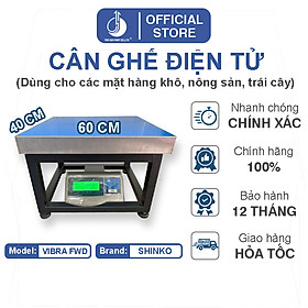 Cân Ghế Điện Tử Vibra FWD - Mặt Bàn Cân 400X500MM