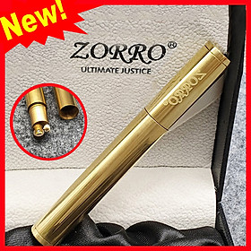 Vỏ Hột Quẹt Bật Lửa Xăng Đá Zorro Z547 Thiết Kế Nhỏ Gọn Tiện Dụng - Dùng Xăng Bấc Đá Cao Cấp