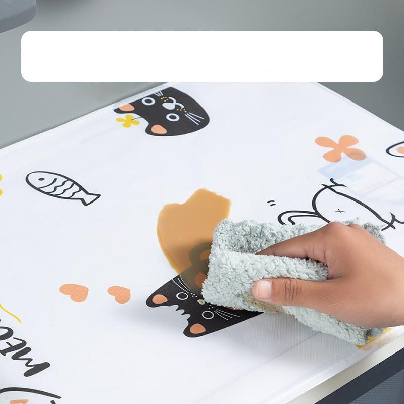 Vỏ Bọc Lò Vi Sóng Chống Thấm Nước / Dầu / Bụi Bẩn Họa Tiết Dễ Thương Tiện Dụng Cho Nhà Bếp